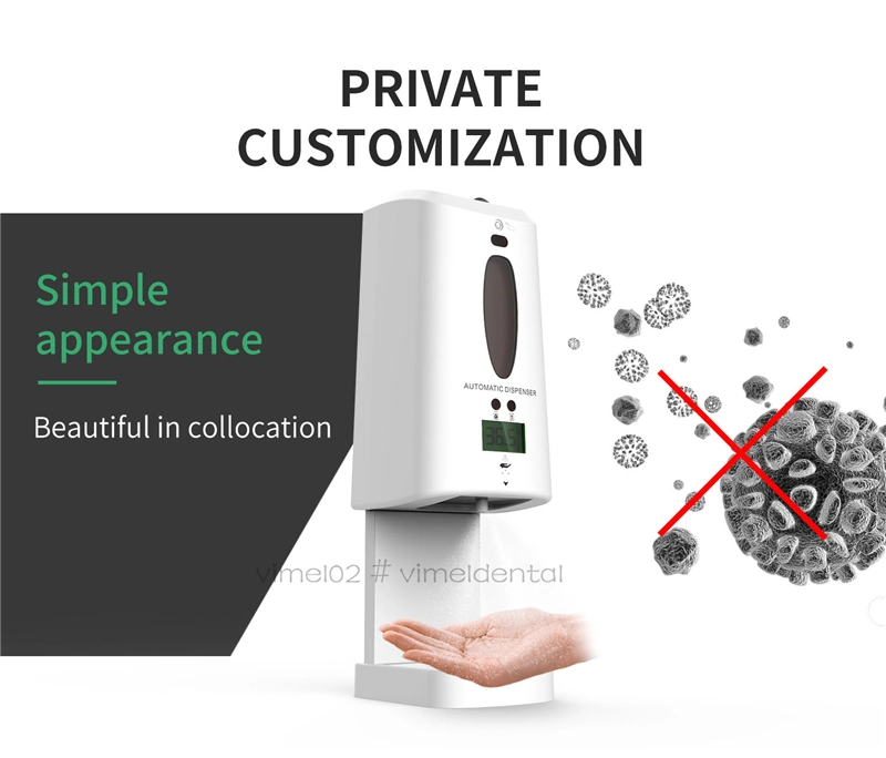 Automatic Hand Sanitizer Dispenser Touchless Electronic Sensor Automatic Infrared Foam Soap Dispenser