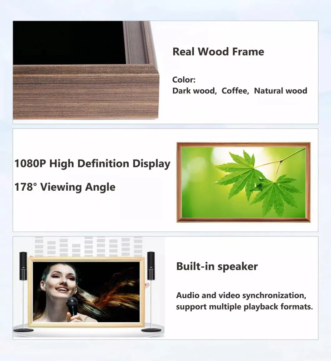 Nft Digital Frame Display Hot Sale 21 23 Inch Digital Picture Frame 32 Inch Smart Digital Photo Frame